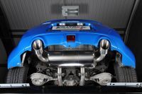 Cat Back Dual GT115 Black Tips Non Resonated